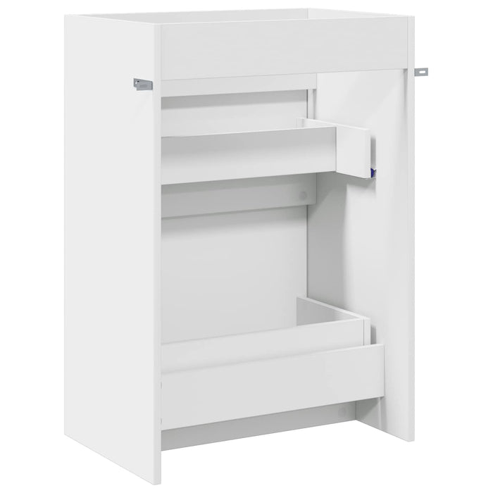 Dulap sub chiuvetă pentru baie Alb 56 x 37,5 x 81 cm - WALTI WALTI