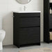 Dulap sub chiuvetă pentru baie Stejar Negru 56 x 37,5 x 81 cm - WALTI WALTI