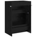 Dulap sub chiuvetă pentru baie Stejar Negru 56 x 37,5 x 81 cm - WALTI WALTI