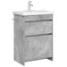 Dulap sub chiuvetă pentru baie Gri Beton 56 x 37,5 x 81 cm - WALTI WALTI
