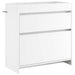 Dulap sub chiuvetă pentru baie Alb 78,5 x 37,5 x 81 cm - WALTI WALTI