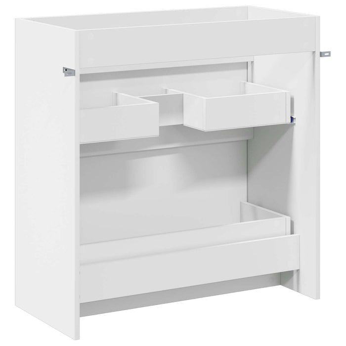 Dulap sub chiuvetă pentru baie Alb 78,5 x 37,5 x 81 cm - WALTI WALTI