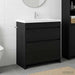 Dulap sub chiuvetă pentru baie Stejar Negru 78,5 x 37,5 x 81 cm - WALTI WALTI