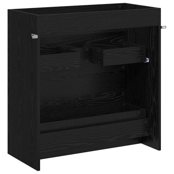 Dulap sub chiuvetă pentru baie Stejar Negru 78,5 x 37,5 x 81 cm - WALTI WALTI