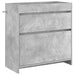 Dulap sub chiuvetă pentru baie Gri Beton 78,5 x 37,5 x 81 cm - WALTI WALTI