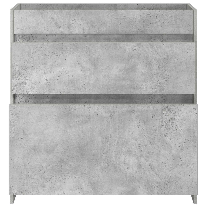 Dulap sub chiuvetă pentru baie Gri Beton 78,5 x 37,5 x 81 cm - WALTI WALTI
