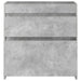 Dulap sub chiuvetă pentru baie Gri Beton 78,5 x 37,5 x 81 cm - WALTI WALTI