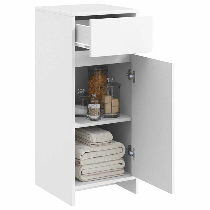 Dulap de Baie Alb 35 x 36,5 x 85 cm Lemn prelucrat - WALTI WALTI