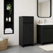 Dulap de Baie Stejar Negru 35 x 36,5 x 85 cm Lemn prelucrat - WALTI WALTI