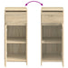 Dulap de Baie Stejar Sonoma 35 x 36,5 x 85 cm Lemn prelucrat - WALTI WALTI
