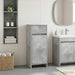 Dulap de Baie Gri Beton 35 x 36,5 x 85 cm Lemn prelucrat - WALTI WALTI