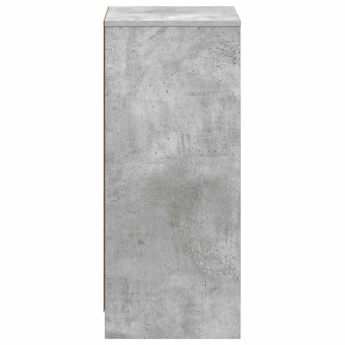 Dulap de Baie Gri Beton 35 x 36,5 x 85 cm Lemn prelucrat WALTI