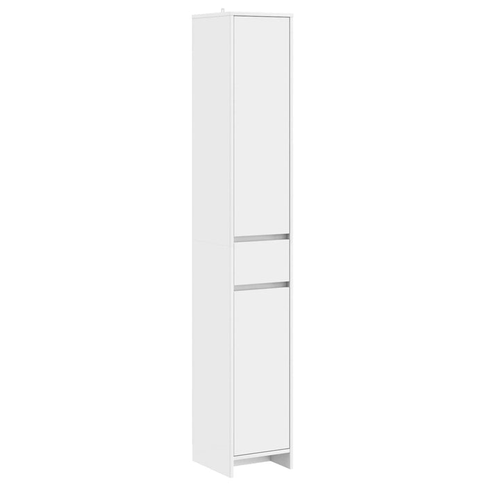 Dulap de Baie Alb 30 x 33 x 190 cm Lemn prelucrat - WALTI WALTI