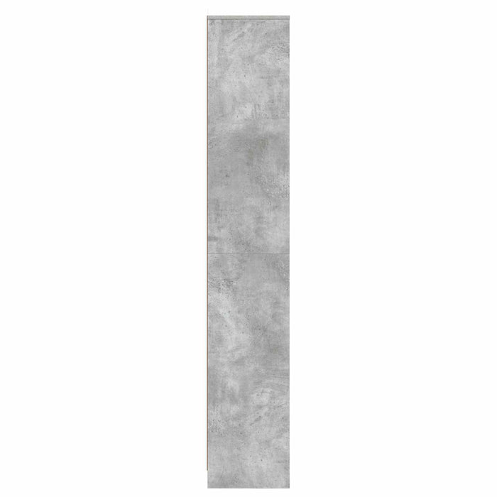 Dulap de Baie Gri Beton 30 x 33 x 190 cm Lemn prelucrat WALTI