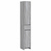 Dulap de Baie Sonoma gri 30 x 33 x 190 cm Lemn prelucrat - WALTI WALTI