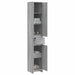 Dulap de Baie Sonoma gri 30 x 33 x 190 cm Lemn prelucrat - WALTI WALTI