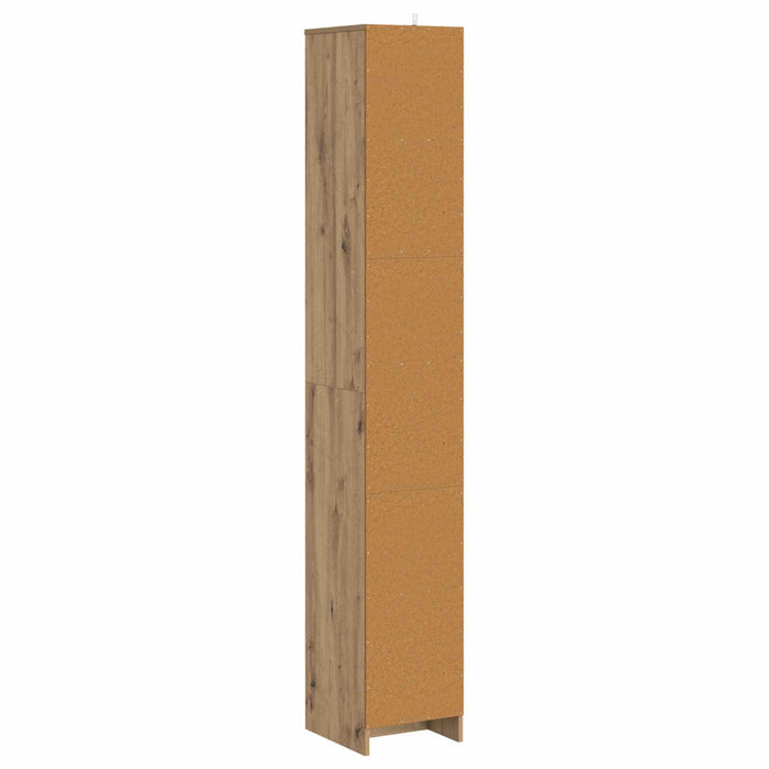 Dulap de Baie Stejar Artizanal 30 x 33 x 190 cm Lemn prelucrat WALTI