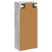 Chiuvetă de baie suspendată Gri Beton 35 x 20 x 81 cm - WALTI WALTI