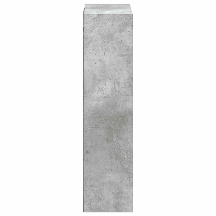 Chiuvetă de baie suspendată Gri Beton 35 x 20 x 81 cm - WALTI WALTI
