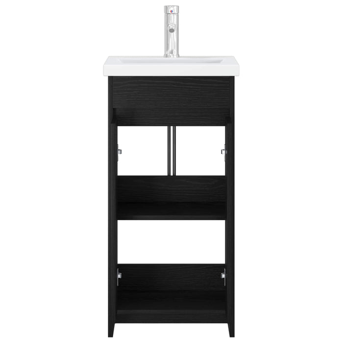 Mobilă de baie cu chiuvetă Stejar Negru 42 x 40 x 84,5 cm - WALTI WALTI