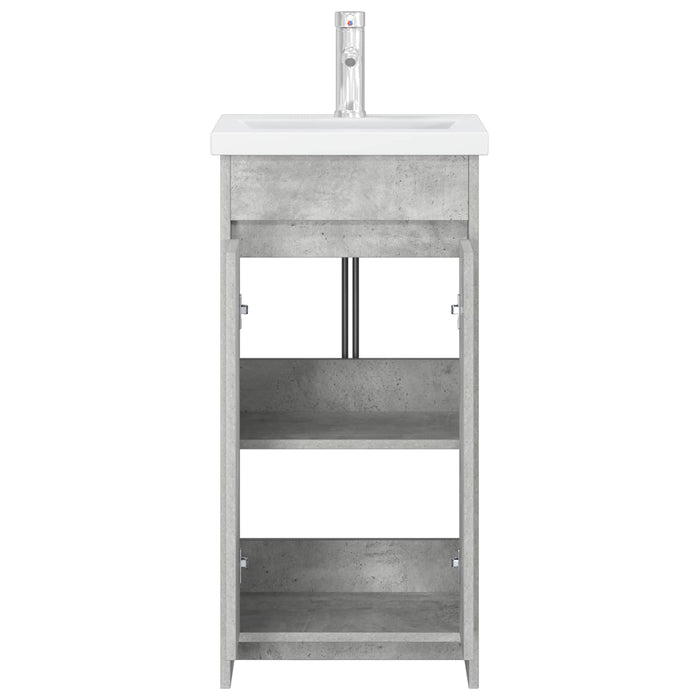 Mobilă de baie cu chiuvetă Gri Beton 42 x 40 x 84,5 cm - WALTI WALTI