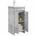 Mobilă de baie cu chiuvetă Gri Beton 42 x 40 x 84,5 cm - WALTI WALTI