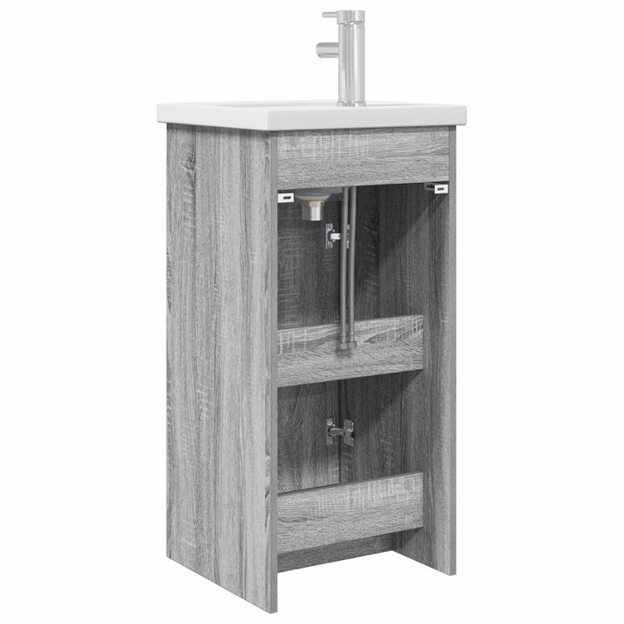 Mobilă de baie cu chiuvetă Sonoma gri 42 x 40 x 84,5 cm - WALTI WALTI