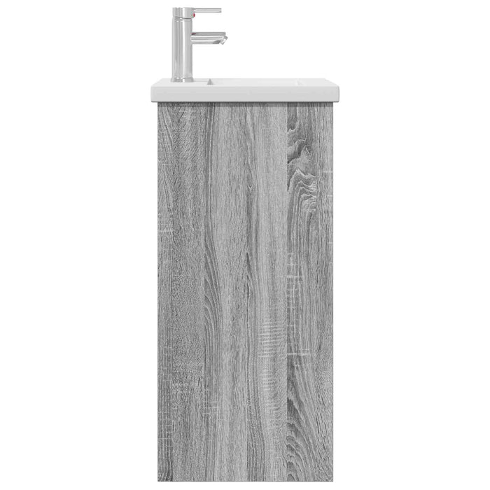 Mobilă de baie cu chiuvetă Sonoma gri 42 x 40 x 84,5 cm - WALTI WALTI