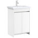Dulap sub chiuvetă pentru baie Alb 56 x 37,5 x 81 cm - WALTI WALTI