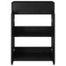 Dulap sub chiuvetă pentru baie Stejar Negru 56 x 37,5 x 81 cm - WALTI WALTI