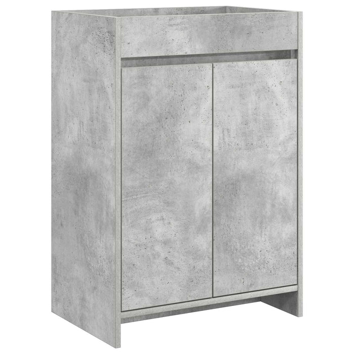 Dulap sub chiuvetă pentru baie Gri Beton 56 x 37,5 x 81 cm - WALTI WALTI