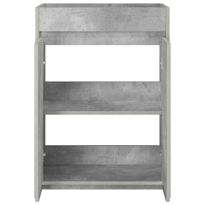 Dulap sub chiuvetă pentru baie Gri Beton 56 x 37,5 x 81 cm - WALTI WALTI