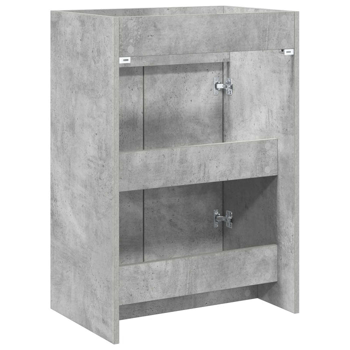Dulap sub chiuvetă pentru baie Gri Beton 56 x 37,5 x 81 cm - WALTI WALTI