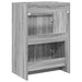 Dulap sub chiuvetă pentru baie Sonoma gri 56 x 37,5 x 81 cm - WALTI WALTI