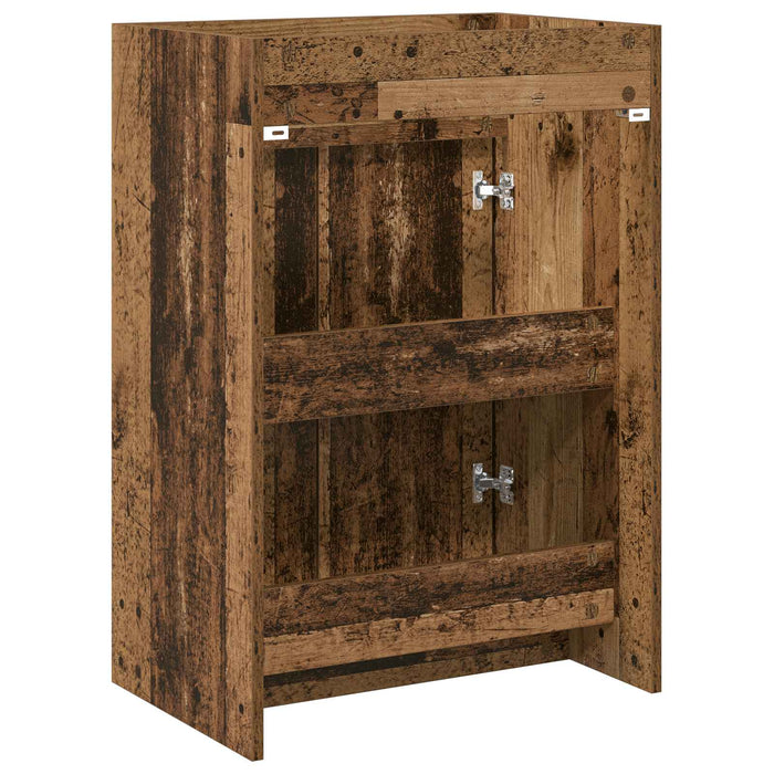 Dulap sub chiuvetă pentru baie Lemn vechi 56 x 37,5 x 81 cm - WALTI WALTI