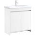 Dulap sub chiuvetă pentru baie Alb 78,5 x 37,5 x 81 cm - WALTI WALTI