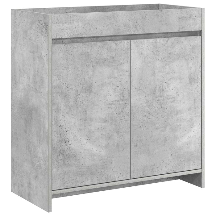 Dulap sub chiuvetă pentru baie Gri Beton 78,5 x 37,5 x 81 cm - WALTI WALTI