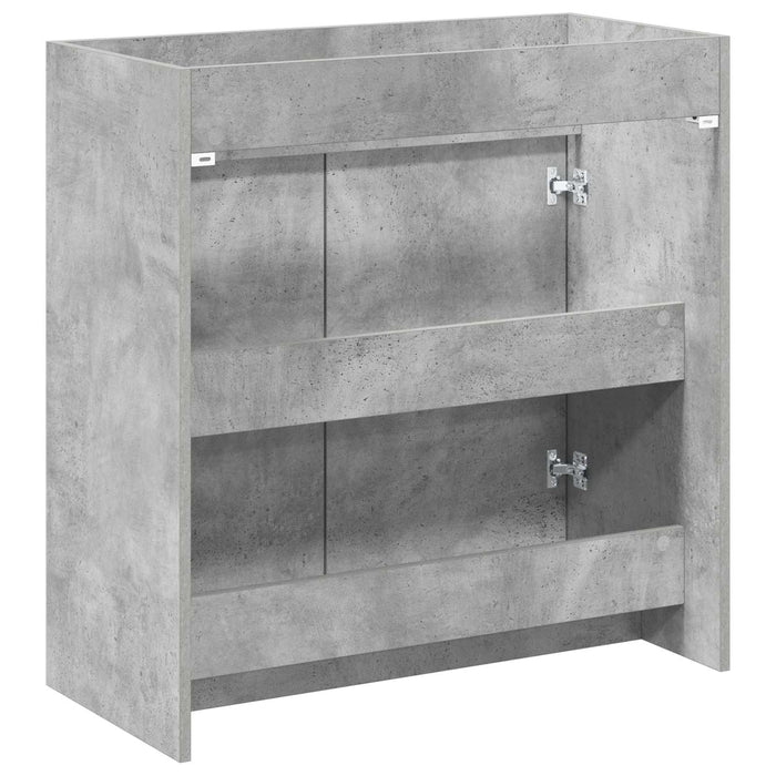 Dulap sub chiuvetă pentru baie Gri Beton 78,5 x 37,5 x 81 cm - WALTI WALTI