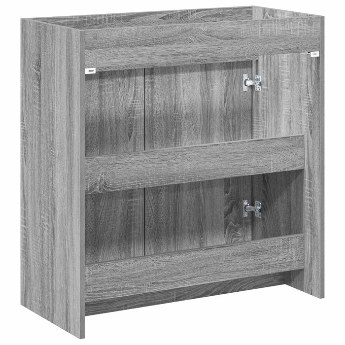 Dulap sub chiuvetă pentru baie Sonoma gri 78,5 x 37,5 x 81 cm - WALTI WALTI