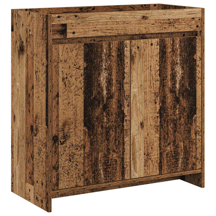 Dulap sub chiuvetă pentru baie Lemn vechi 78,5 x 37,5 x 81 cm - WALTI WALTI