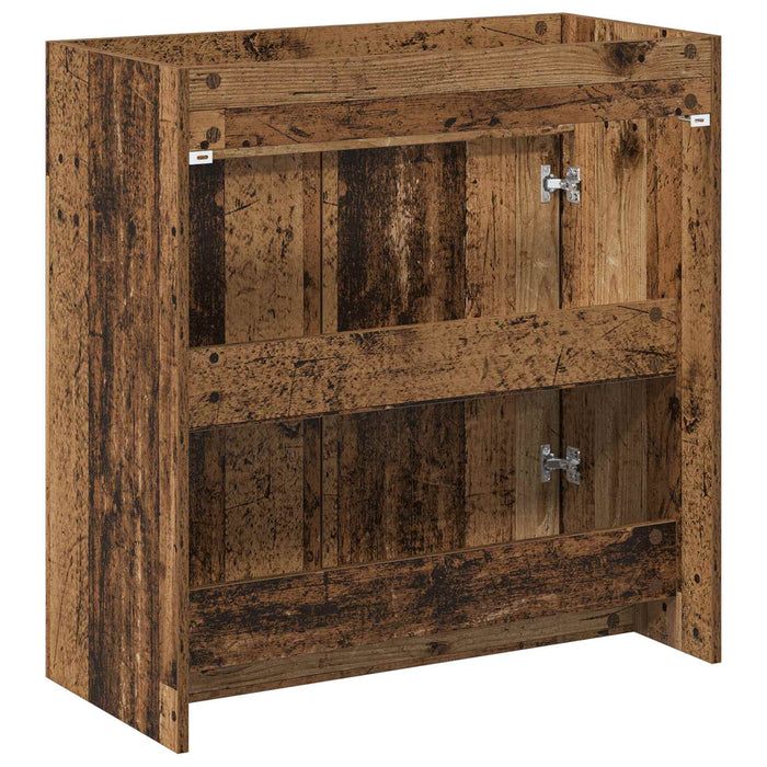 Dulap sub chiuvetă pentru baie Lemn vechi 78,5 x 37,5 x 81 cm - WALTI WALTI
