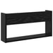 Raft pentru reviste Stejar Negru 60 x 12 x 30 cm Lemn compozit - WALTI WALTI