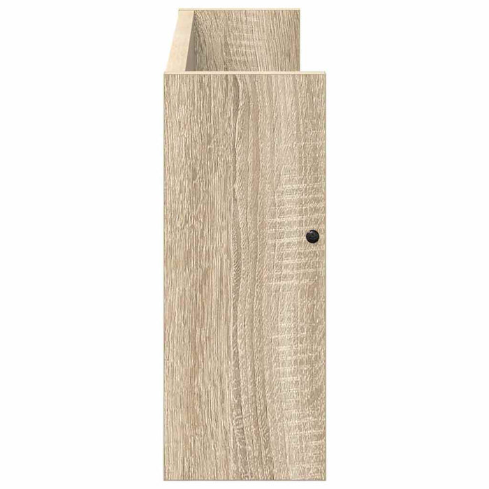 Raft pentru reviste cu raft 2 pcs Stejar Sonoma 60 x 12 x 30 cm - WALTI WALTI