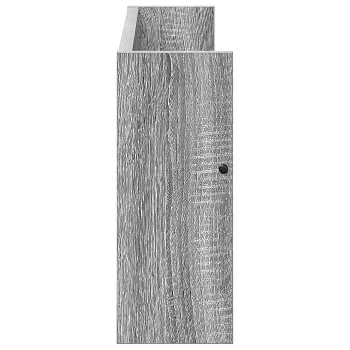 Raft pentru reviste Gri Sonoma 60 x 12 x 30 cm Lemn compozit - WALTI WALTI
