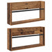 Raft pentru reviste cu raft 2 pcs Lemn vechi 60 x 12 x 30 cm - WALTI WALTI