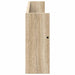 Raft pentru reviste cu raft 2 pcs Stejar Sonoma 80 x 12 x 30 cm - WALTI WALTI
