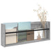 Raft pentru reviste Gri Sonoma 80 x 12 x 30 cm Lemn compozit - WALTI WALTI