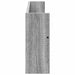Raft pentru reviste Gri Sonoma 80 x 12 x 30 cm Lemn compozit - WALTI WALTI