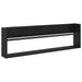 Raft pentru reviste cu raft 2 pcs Stejar Negru 100 x 12 x 30 cm - WALTI WALTI