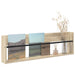 Raft pentru reviste cu raft Stejar Sonoma 100 x 12 x 30 cm - WALTI WALTI